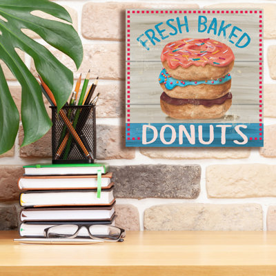 'Fresh Donuts' by Fiona Stokes-Gilbert Canvas Wall Art