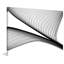 «Abstract Black and White 21-37-04» par Irena Orlov, reproduction d'art sur toile tendue-16029765