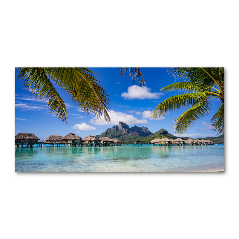 50cm W x 100cm L Glass Peel and Stick Panel