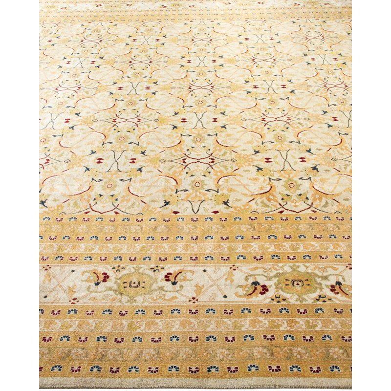 Classic One-of-a-Kind 9' 2" X 11' 9" Hand Knotted Area Rug