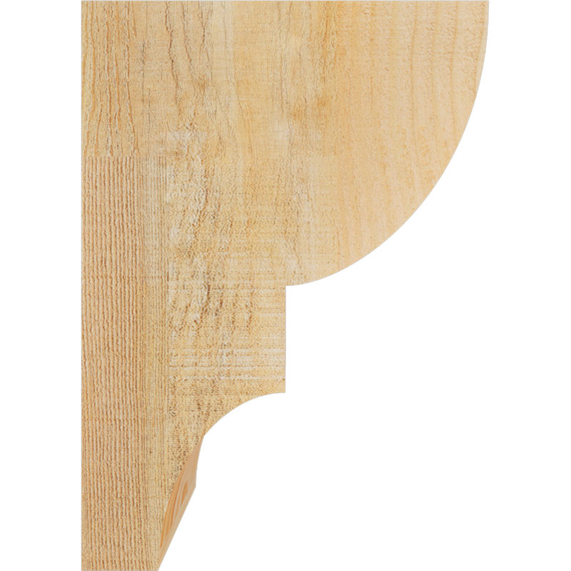 Corbeau Ridgewood, H 14 po x l 6 po x P 10 po, Sapin de Douglas, Sciage brut