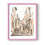 Blush Architecture Study I, reproduction encadrée - bois massif-1393876164-1393876165