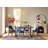 Mukai Walnut Solid Wood Top Dining Table