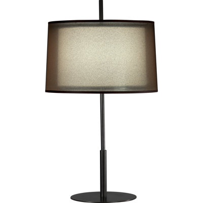 Lampe de table moderne Srkashlteni avec abat-jours multicouches, ambiance rafraîchissante, interrupteur à 3 voies, éclairage parfait pour les espaces contemporains