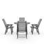 Elijiah 4 - Person Patio Dining Set with Round Table-746259096-746259097