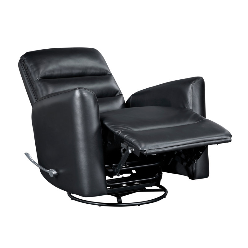 Fauteuil inclinable et oscillant, Noir