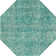 Gilboa Handmade Tufted Wool Turquoise Area Rug