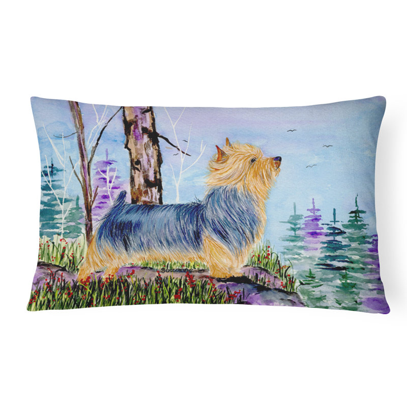 Coussin décoratif intérieur/extérieur norwich terrier