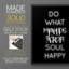 «Soul Happy», reproduction encadrée - bois massif-35170686-35170683