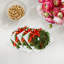 Christmas Wreath Cotton Sateen Cocktail Napkins-2097327504