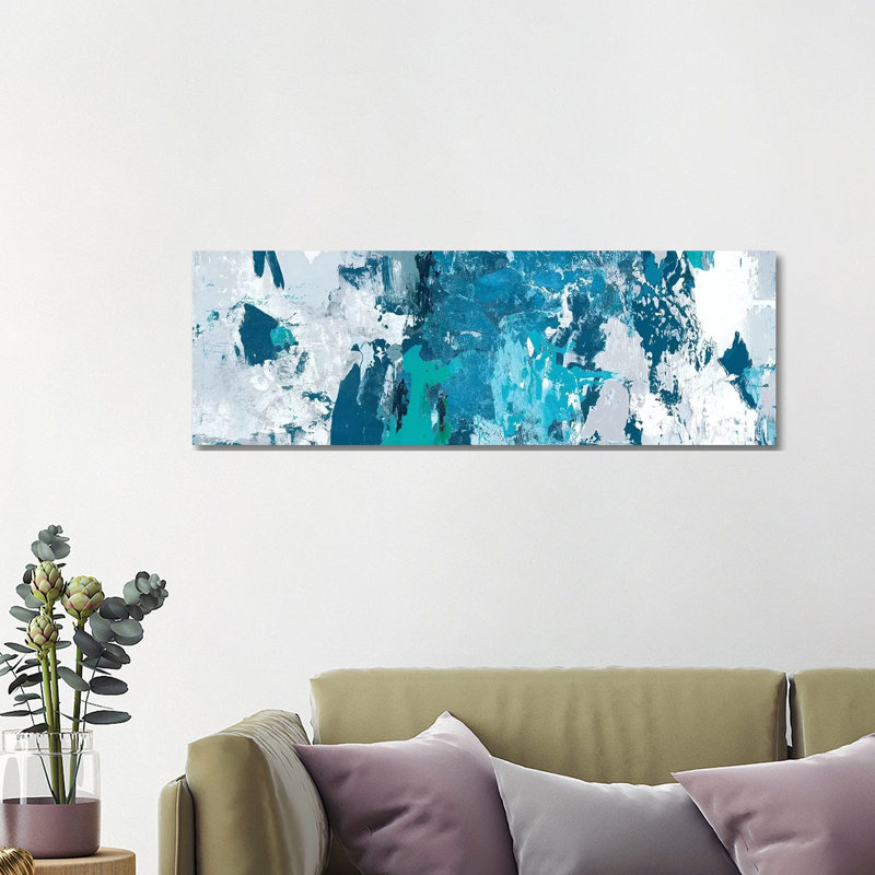 The Wanderer Above The Sea Of Fog by Caspar David Friedrich - Panoramic Painting on Canvas, No Frame