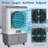 Winado 2941 Portable Evaporative Cooler with Remote Included