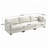3-Seater Deep Sofa Couch-367791193