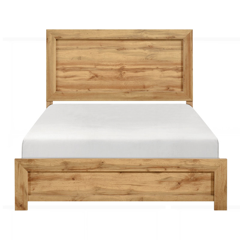 Rustic Charm Contemporary Bed, Full