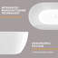 51'' x 28'' Freestanding Soaking Acrylic Bathtub-94129006
