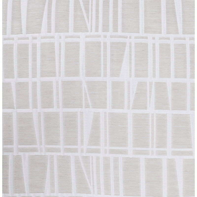 Coussin décoratif à plumes Frankaton, Beige
