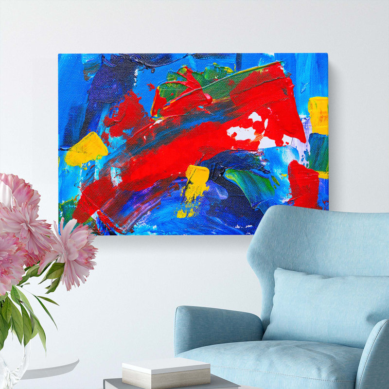 Abstract Art Painting Vol.312 by S.Johnson - Wrapped Canvas, 50cm H x 76cm W x 3cm D