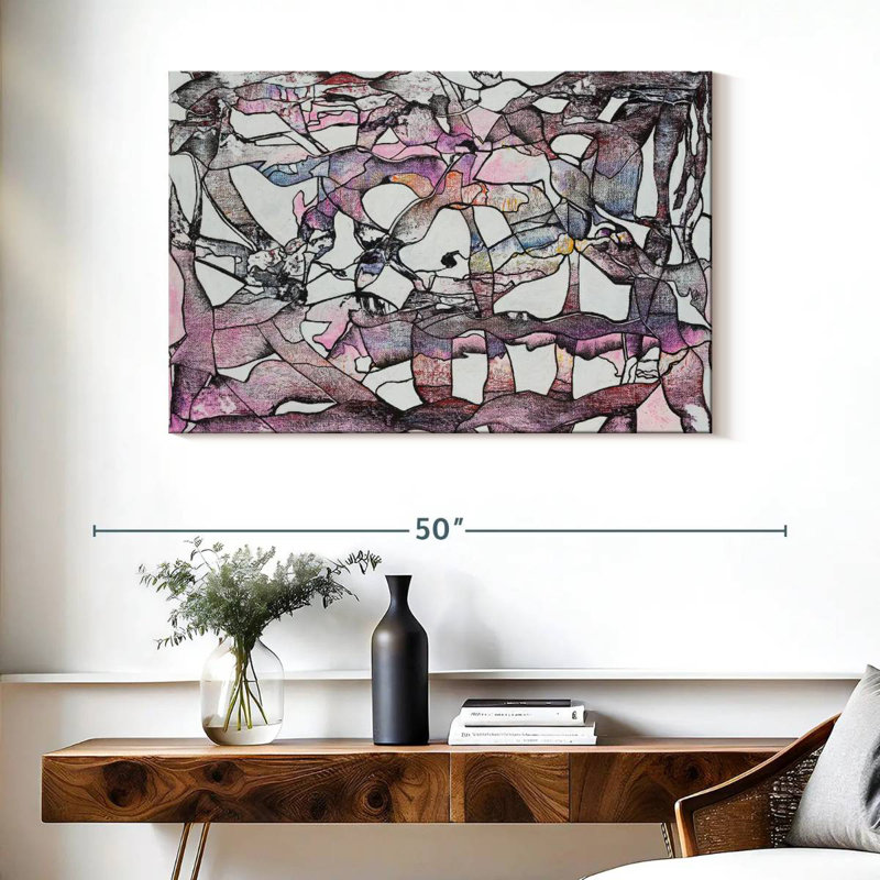 Avery Sensuality Abstract, H 26 po x l 39 po