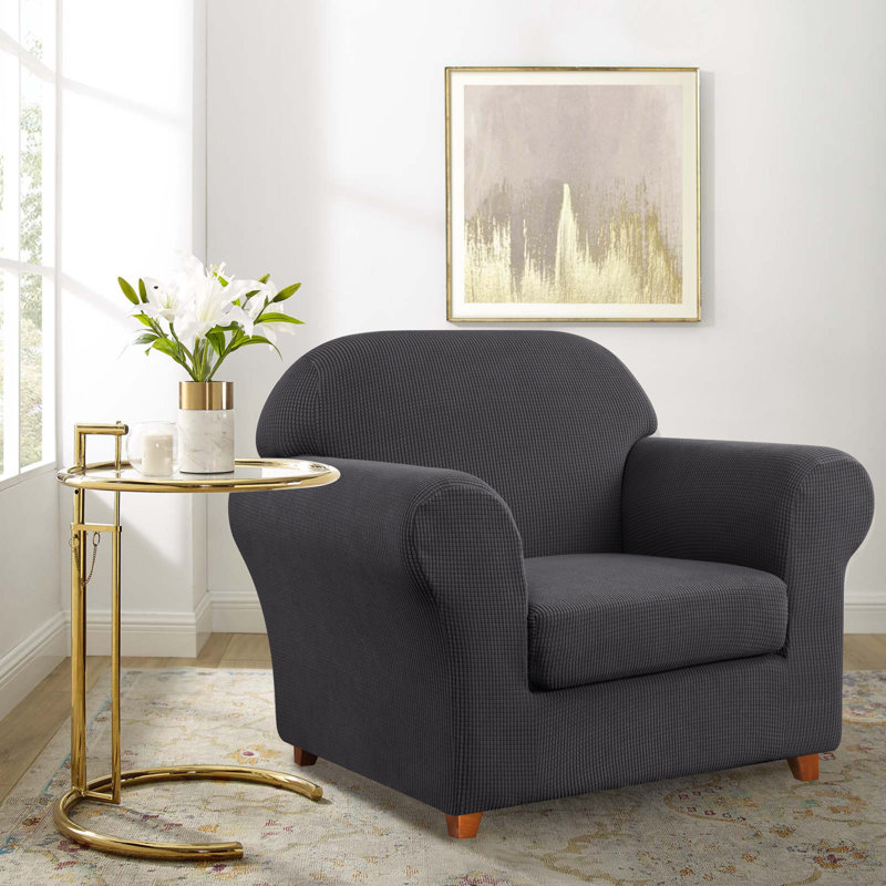 Housse pour fauteuil Howkwa, Gris clair