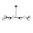 Kaynen 8- Light Modern Sputnik Glass Chandelier With Gradient Glass Globes-238760560-238760574