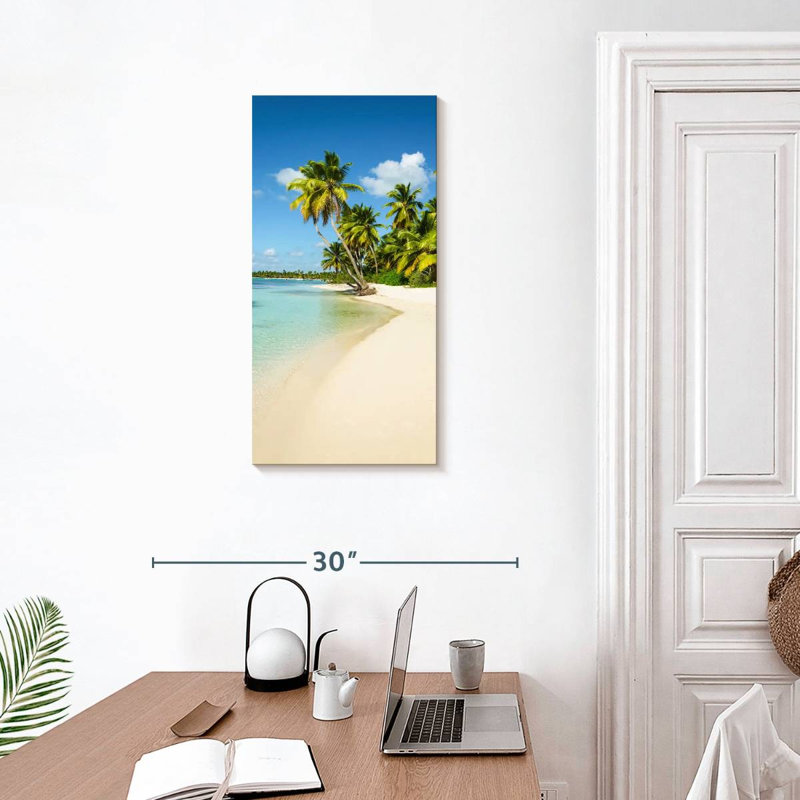 Sable blanc Caraïbes Henninger, H 30 po x l 15 po