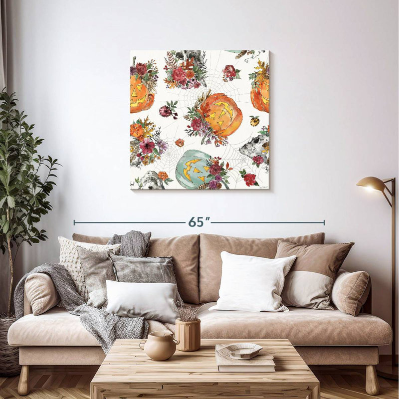 Motif de style effrayant Lelend I, H 36 po x l 36 po
