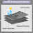 Outdoor V-Shaped Sectional Sofa Cover For Deck, Lawn, Backyard