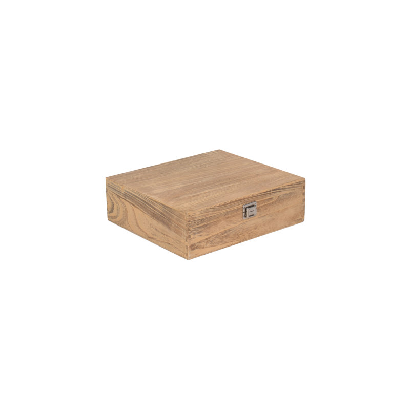 Fifi Three Bottle Wooden Box Carrier