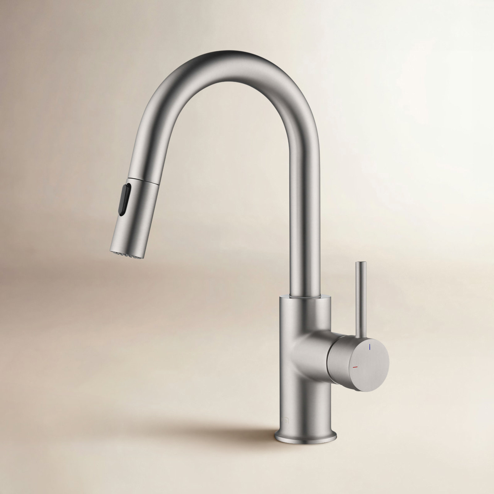 Luxe Pull-Down Kitchen Faucet with Accessories, Brushed Nickel