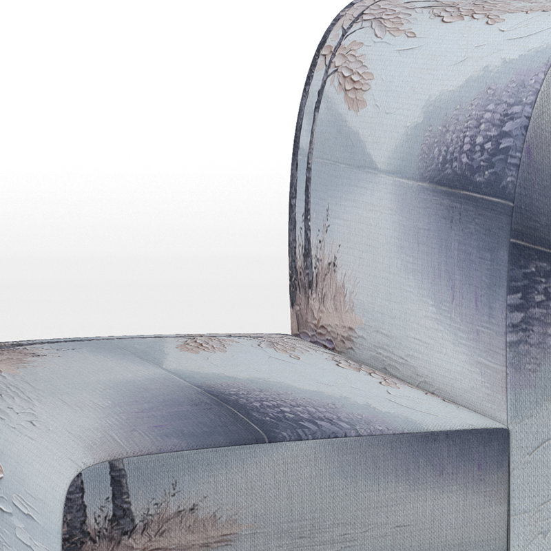 Fauteuil de chambre River Forest, Pantoufle sans accoudoirs
