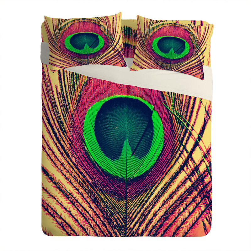 Peacock 2 Pillowcase, King
