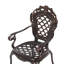 Fraley Stackable Outdoor Patio Dining Side Chair with Cushion