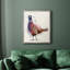 Toile encadrée de qualité supérieure Pheasant Splash 6 - prête à être accrochée-1445135778-1445135805