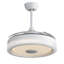 Ventilateur de plafond à cage à 7 pales de 20 po avec télécommande Corabelle et ensemble d'éclairage inclus Corabelle