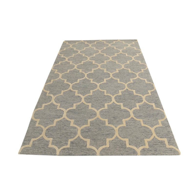 Tapis gris clair Otto