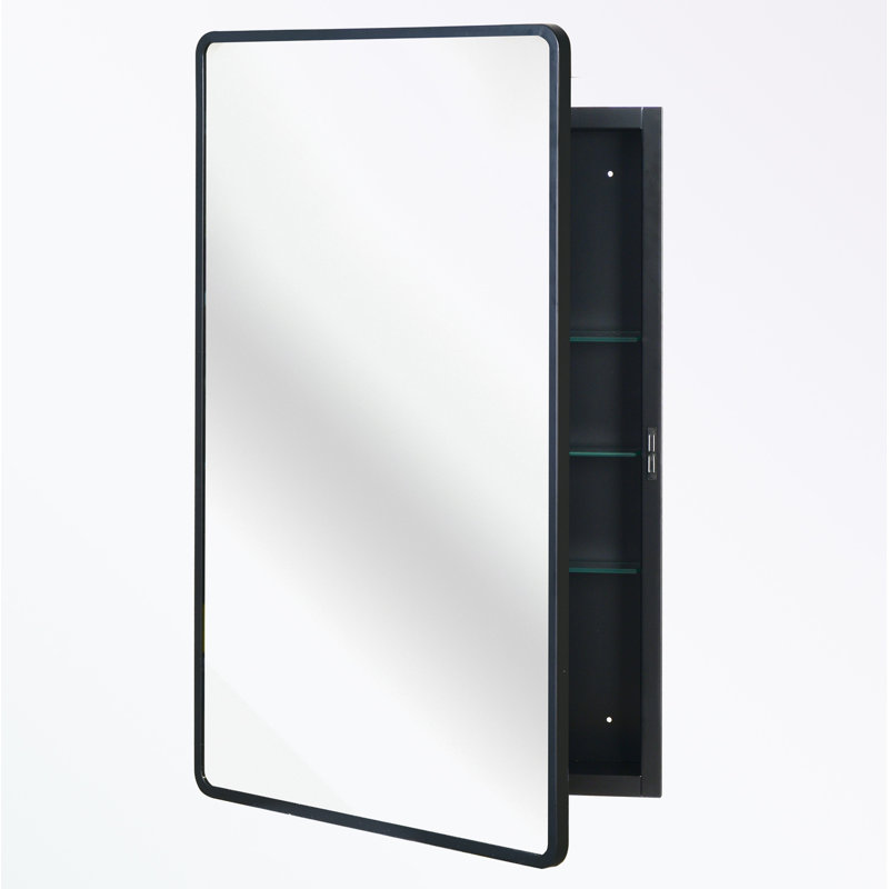 Kinzley Iron Rectangle Mirror, 36" x 24"