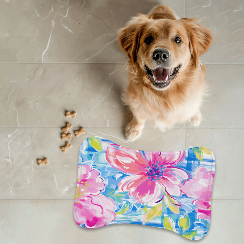Tapis à fleurs 1 pièce, 18"