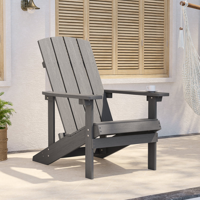 Chaise Adirondack Waskom, Gris