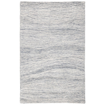 Abstract Wool Hand Tufted Area Rug
