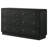 Aadvika 6-drawer Dresser Cabinet Black