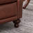 Almantas 31.5" W Genuine Leather Push-Back Recliner-1620073988