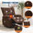 Power Lift Recliner Chair Heated Massage Electric Recliner with Cup Holders and Side Pocket