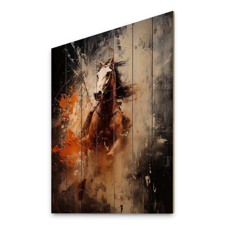 Mathys - Décoration murale bois sur bois de pin naturel, H 44 po x l 34 po