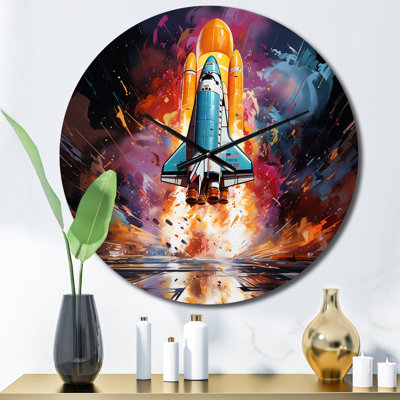 Daleena Metal Wall Clock