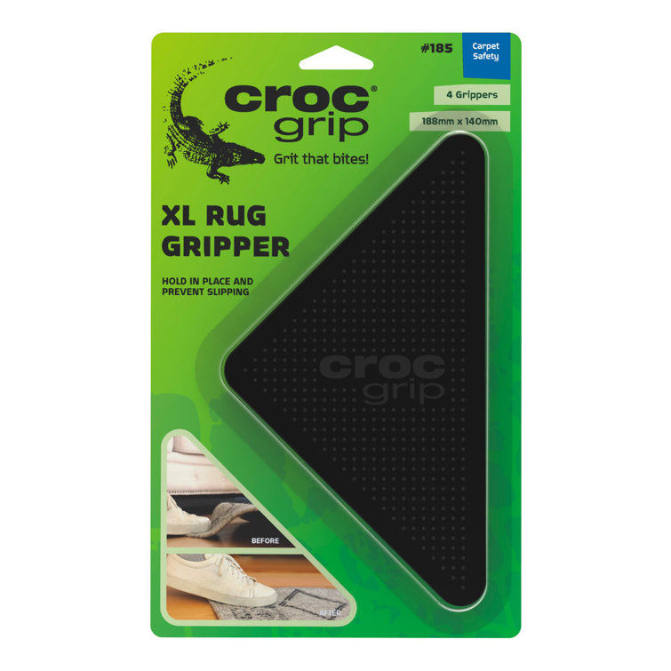 Croc Grip 0.08'' Thick Non Slip Rug Pad