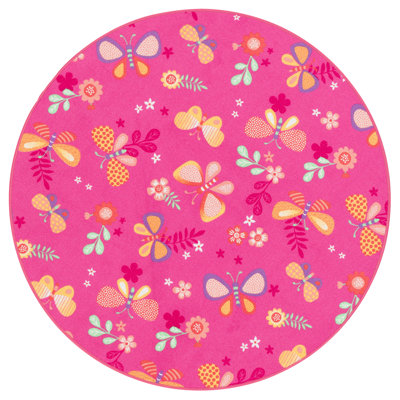 Friesen Tufted Pink Rug