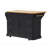 56 inch Kitchen Island with Rubber Wood Veneer Drop Leaf-1547348234