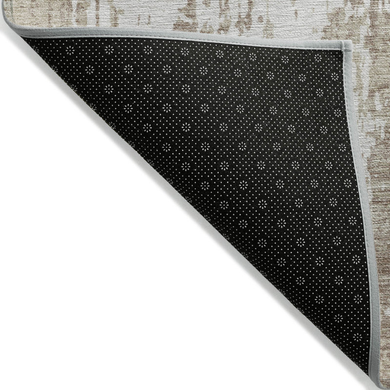 Tapis taupe intérieur / extérieur Caelan , 5' x 7'6"