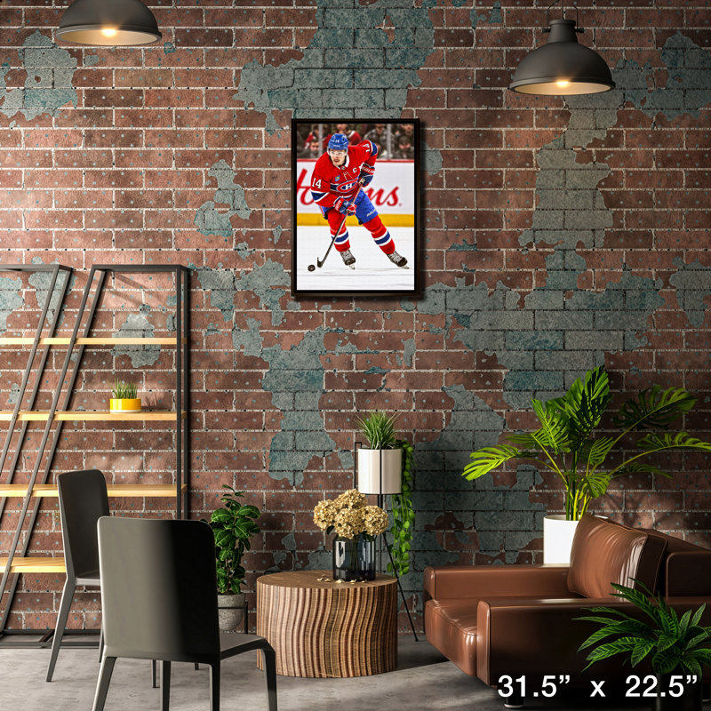 Nick Suzuki encadré 20 x 29 toiles Canadiens Action-H