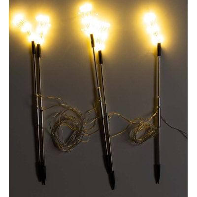 5 piquets de jardin Sparkle Garden